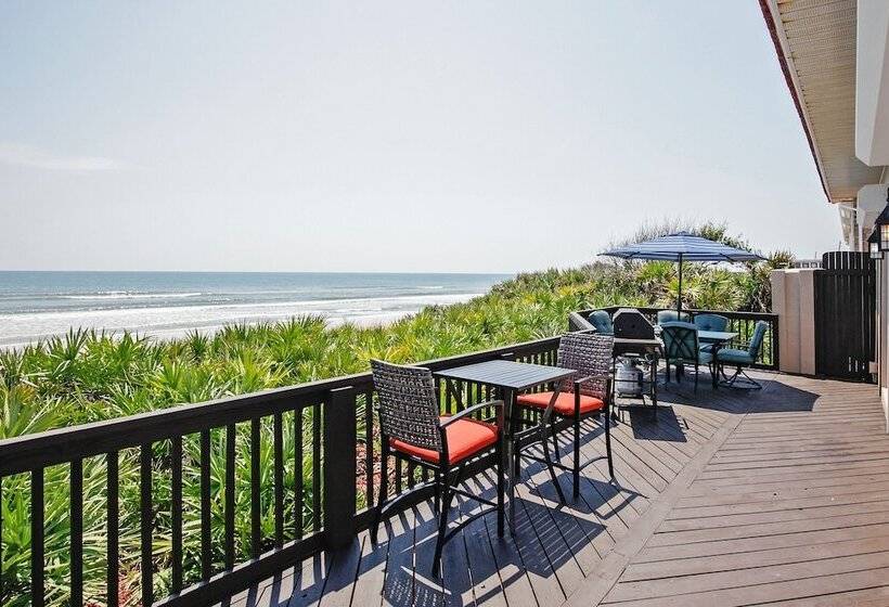 Oceanfront Oasis In Flagler Beach W/ Deck & Views!