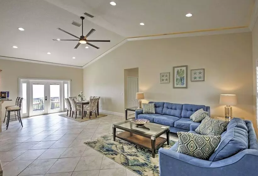 Oceanfront Oasis In Flagler Beach W/ Deck & Views!