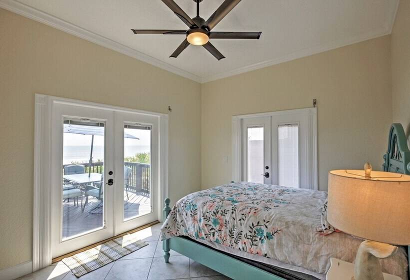 Oceanfront Oasis In Flagler Beach W/ Deck & Views!