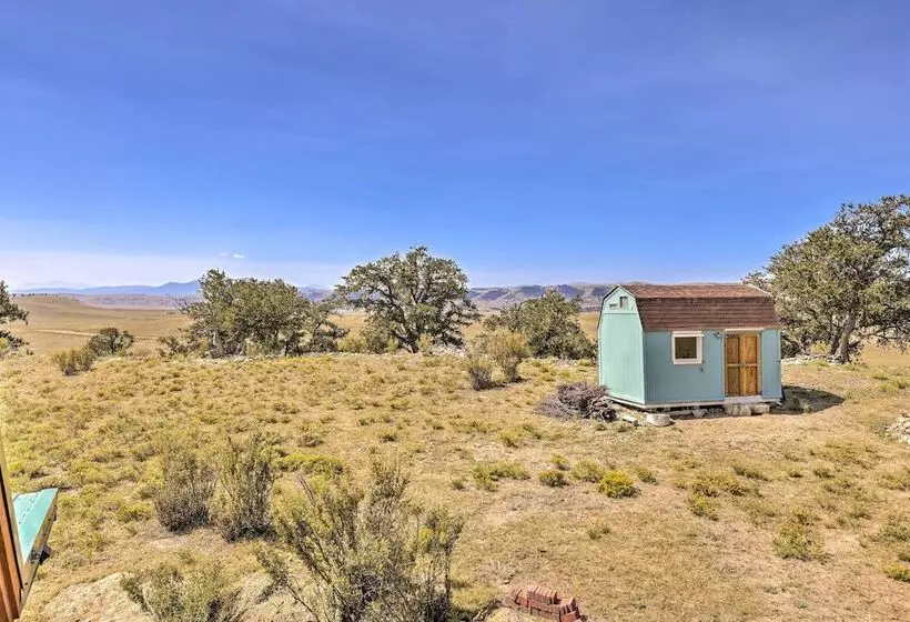 22str 00360 Fairplay Cabin W/ Fire Pit, Mtn Views!