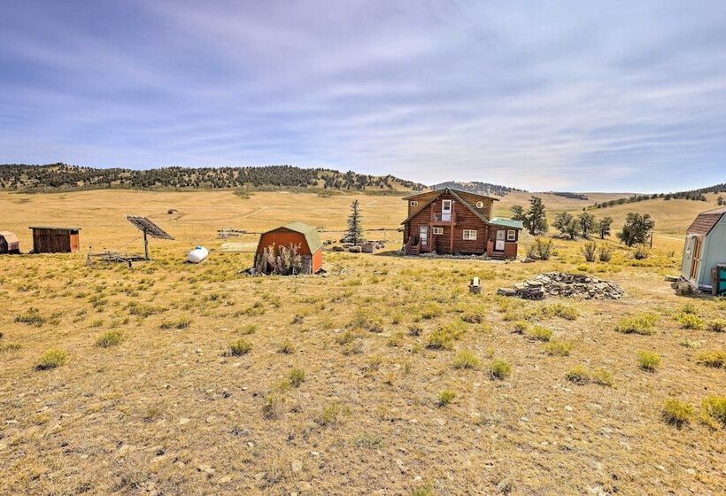 22str 00360 Fairplay Cabin W/ Fire Pit, Mtn Views!