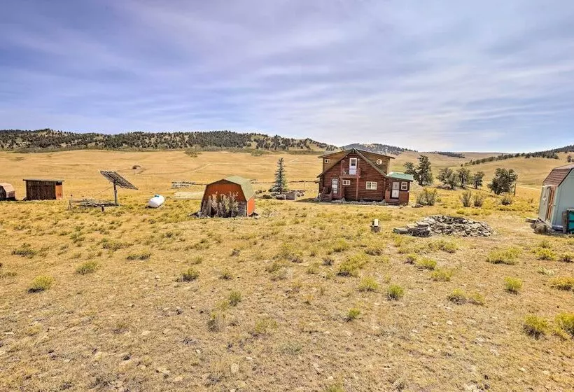 22str 00360 Fairplay Cabin W/ Fire Pit, Mtn Views!