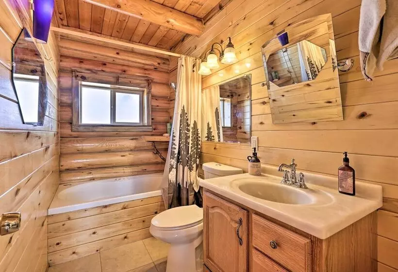 22str 00360 Fairplay Cabin W/ Fire Pit, Mtn Views!