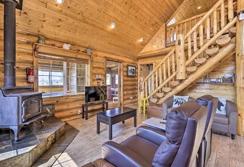 22str 00360 Fairplay Cabin W/ Fire Pit, Mtn Views!