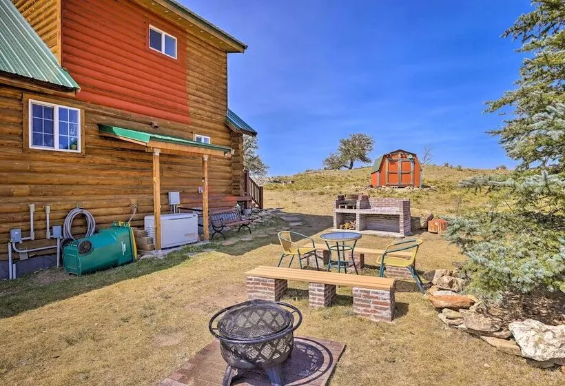 22str 00360 Fairplay Cabin W/ Fire Pit, Mtn Views!