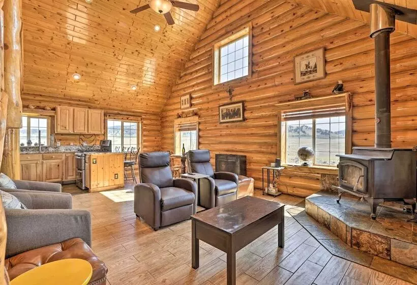 22str 00360 Fairplay Cabin W/ Fire Pit, Mtn Views!