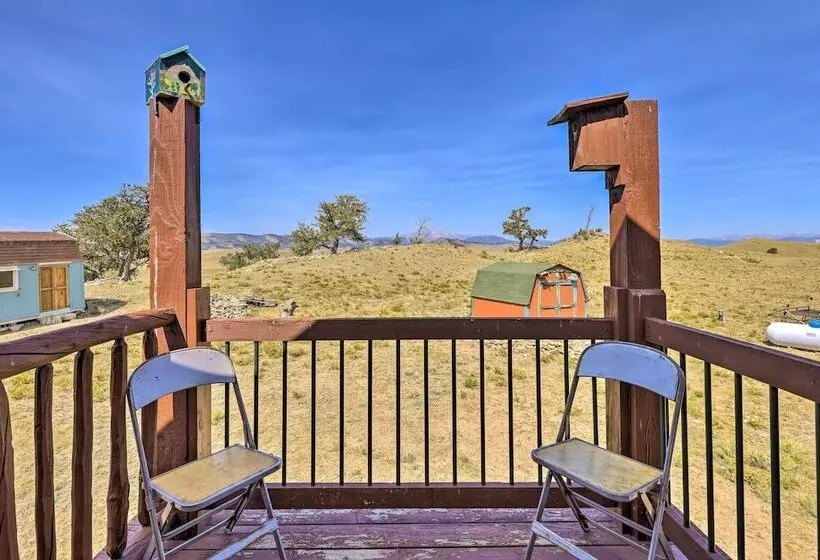 22str 00360 Fairplay Cabin W/ Fire Pit, Mtn Views!