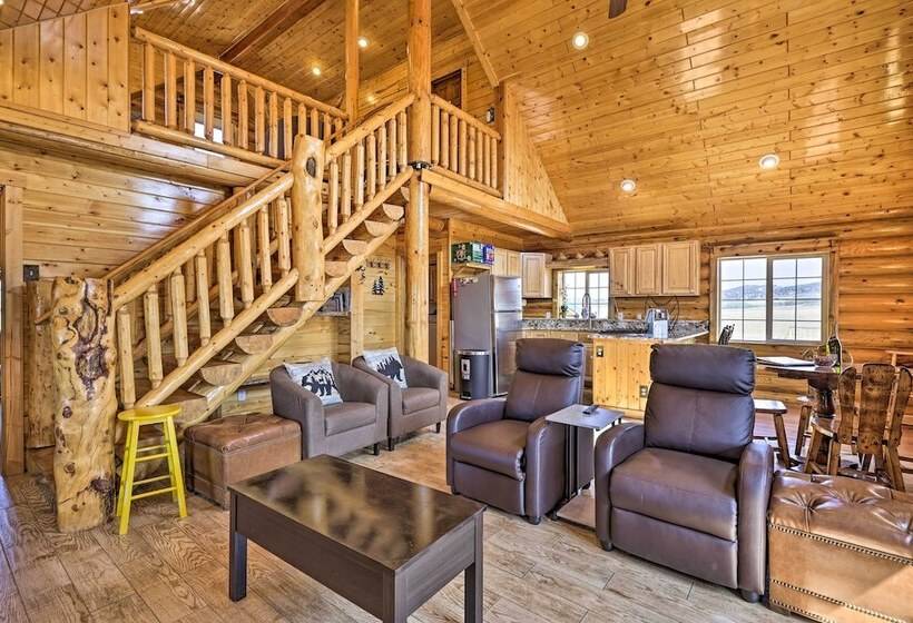 22str 00360 Fairplay Cabin W/ Fire Pit, Mtn Views!