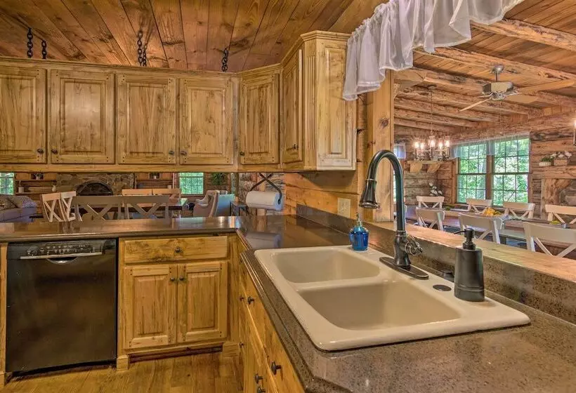Secluded Cabin W/ Spacious Kitchen & Dining Area!