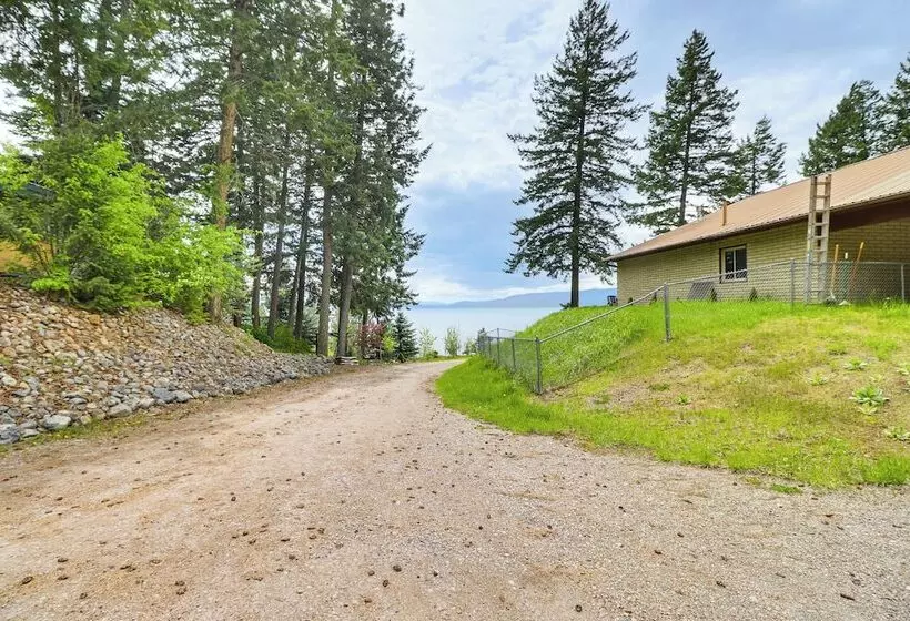 Flathead Lake Views: Scenic & Spacious Retreat!