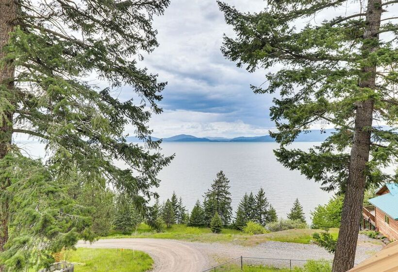Flathead Lake Views: Scenic & Spacious Retreat!