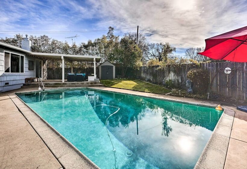 1 Mi To Main Street Sutter Creek: Poolside Oasis!