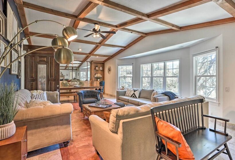 Boho Chic Home W/ Game Room Near Lake Gregory!