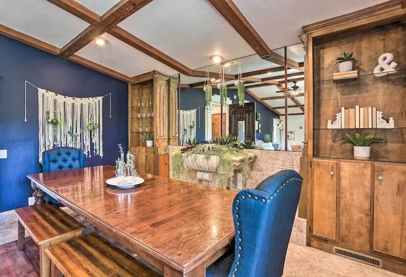 Boho Chic Home W/ Game Room Near Lake Gregory!