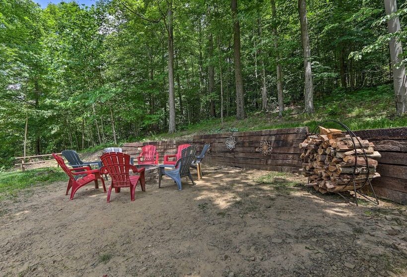 Butler Cabin On 19 Acres W/ Hot Tub & Fire Pit!