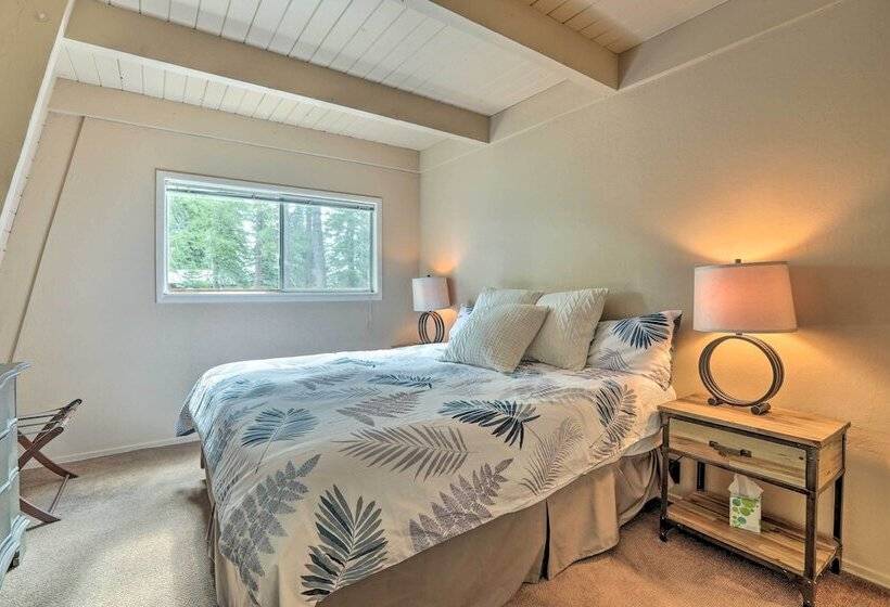 Near Skiing & Hiking: Carnelian Bay Cabin