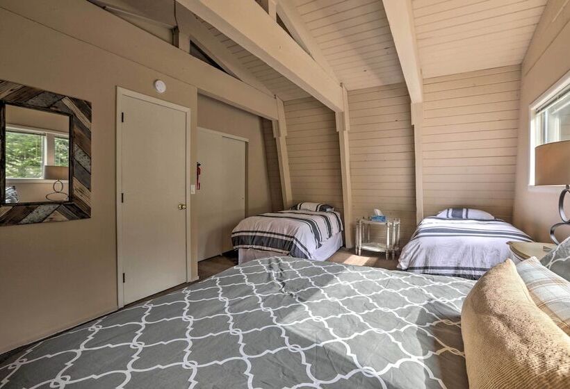 Near Skiing & Hiking: Carnelian Bay Cabin