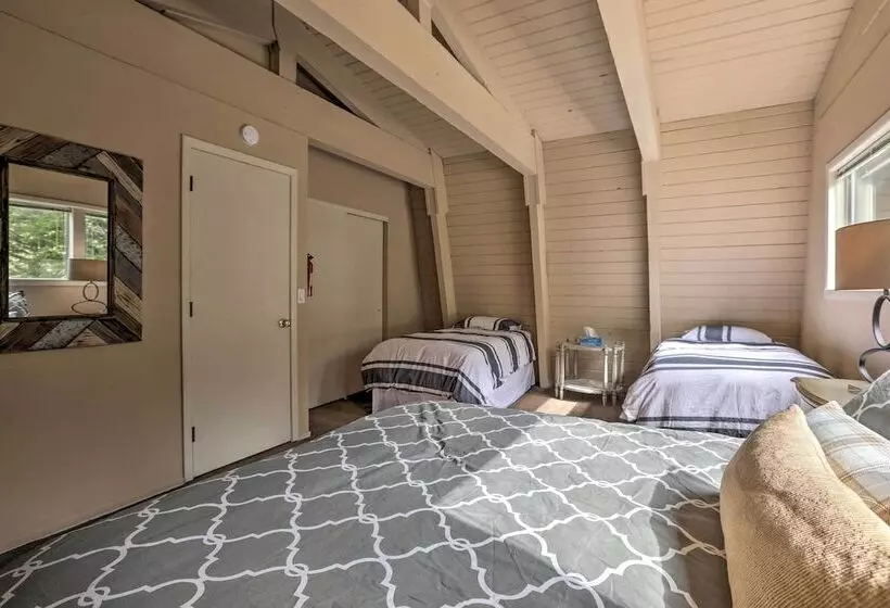 Near Skiing & Hiking: Carnelian Bay Cabin