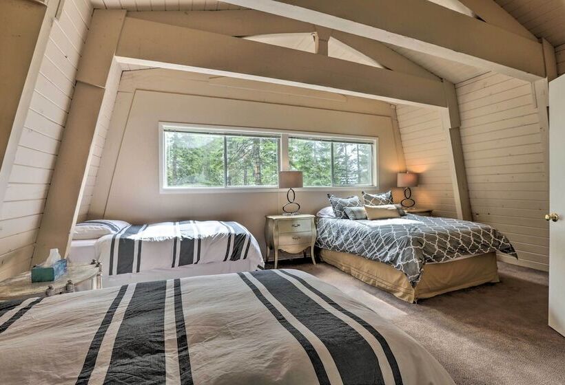 Near Skiing & Hiking: Carnelian Bay Cabin