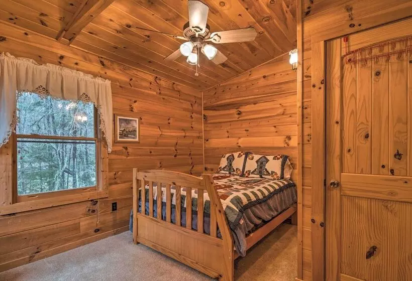 Lake Lure Log Cabin W/ Grill, Near Hiking!