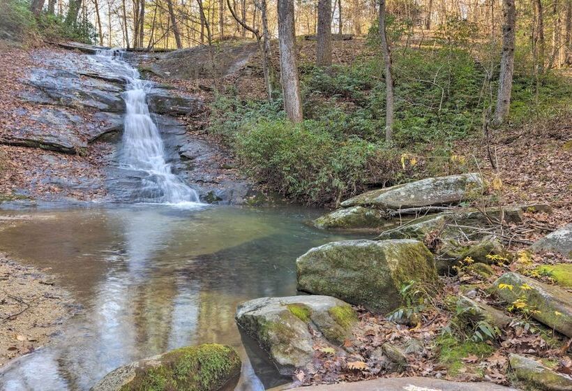Lake Lure Log Cabin W/ Grill, Near Hiking!