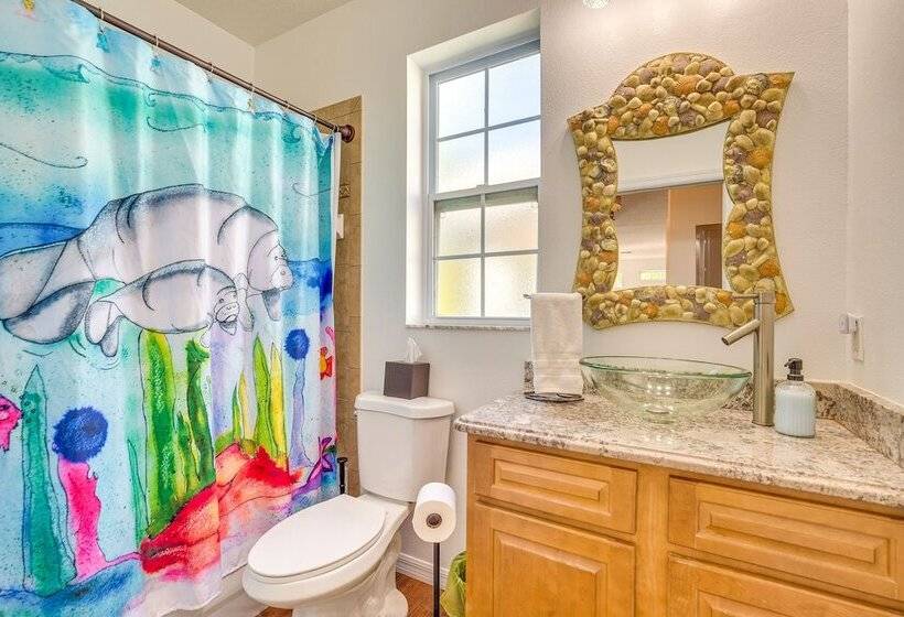 Tropical Canalfront Escape With Decks & Dock!