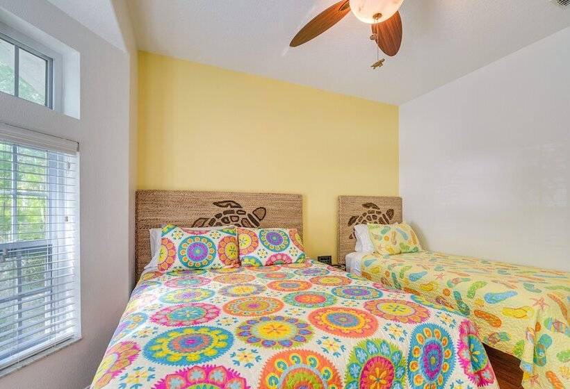 Tropical Canalfront Escape With Decks & Dock!