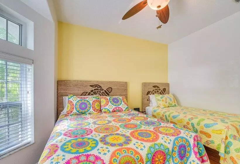 Tropical Canalfront Escape With Decks & Dock!