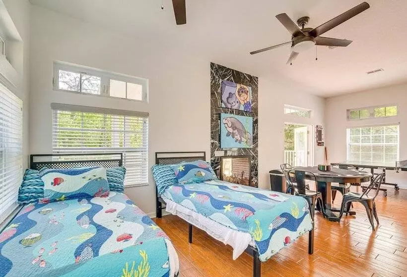 Tropical Canalfront Escape With Decks & Dock!