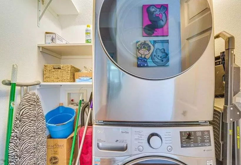 Tropical Canalfront Escape With Decks & Dock!