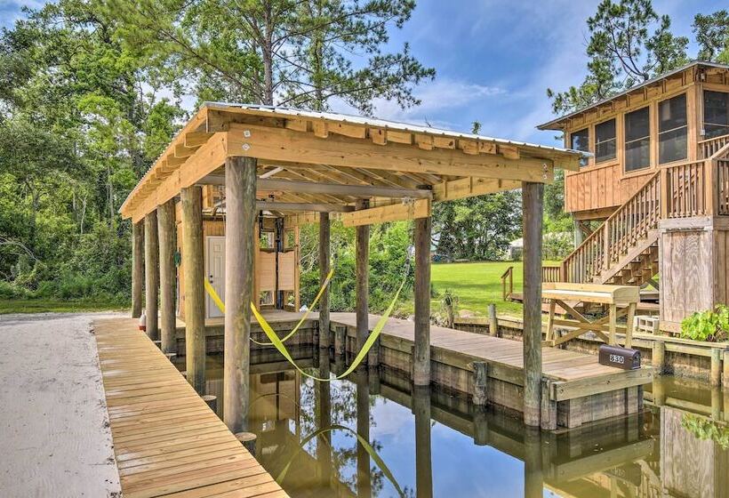 Riverside New Magnolia Springs Home W/ Dock, Beach