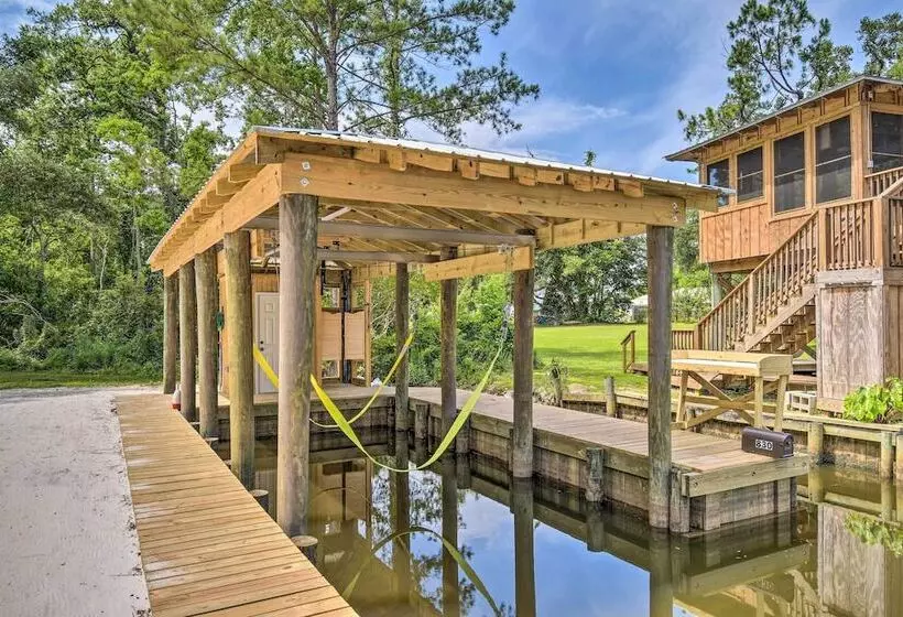 Riverside New Magnolia Springs Home W/ Dock, Beach