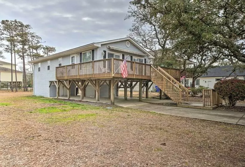 Cozy Oak Island House < 1 Mi To Beaches!