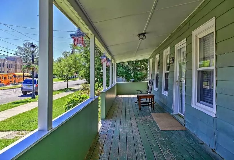 Hunter Home W/ Fire Pit & Yard: On Main Street!