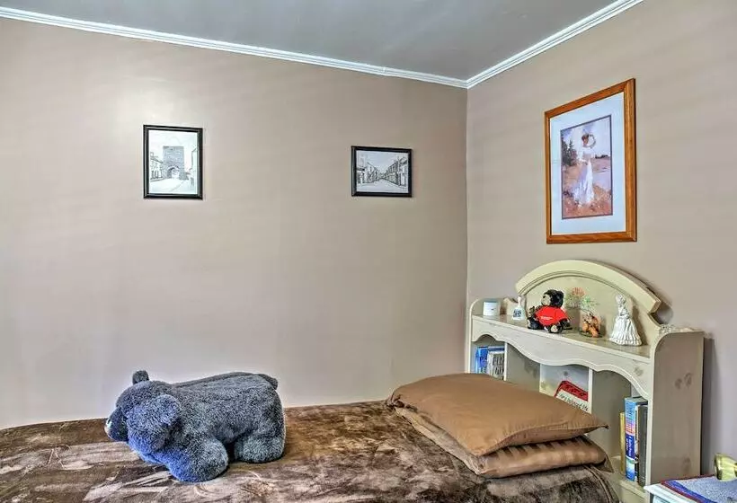 Hunter Home W/ Fire Pit & Yard: On Main Street!