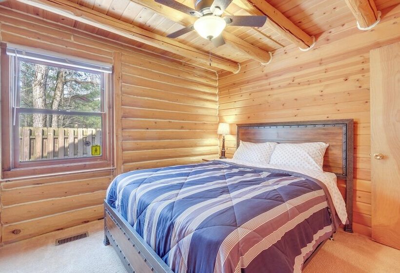 Interlochen Cabin W/ Fireplace   Near State Park!