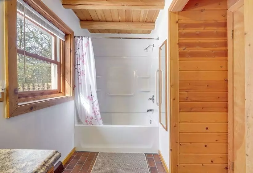 Interlochen Cabin W/ Fireplace   Near State Park!