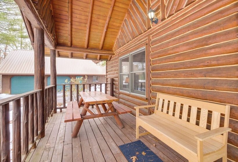 Interlochen Cabin W/ Fireplace   Near State Park!