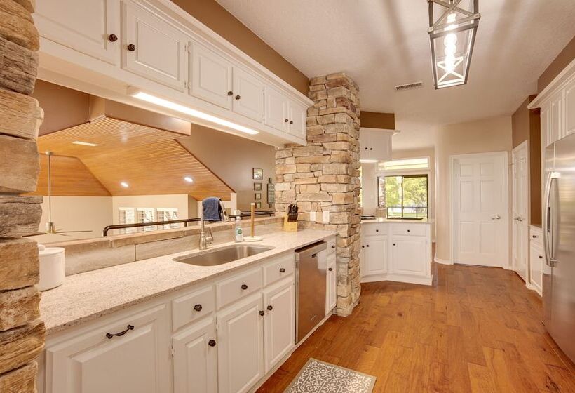 Lakefront Montgomery Home: Boat Cleats & Game Room