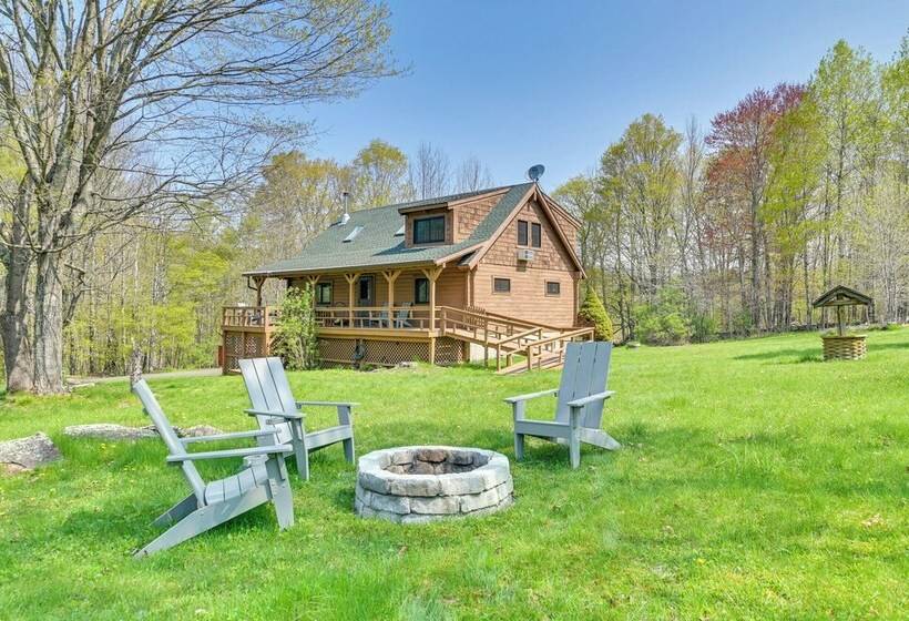 Log Cabin: 9 Mi To Plattekill & Belleayre Mtn