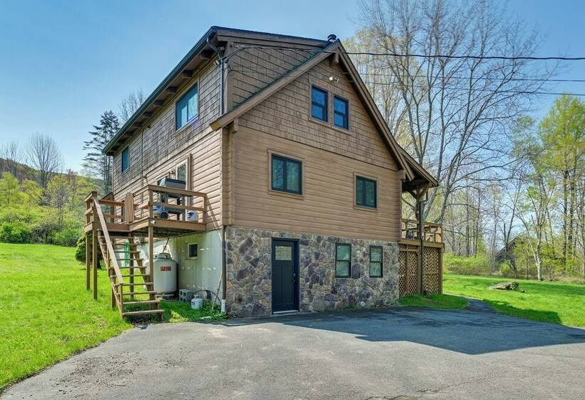 Log Cabin: 9 Mi To Plattekill & Belleayre Mtn