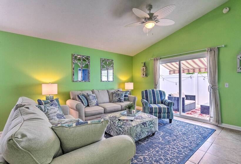 Pcb Retreat W/ Patio & Grill < 1 Mi To Beach!