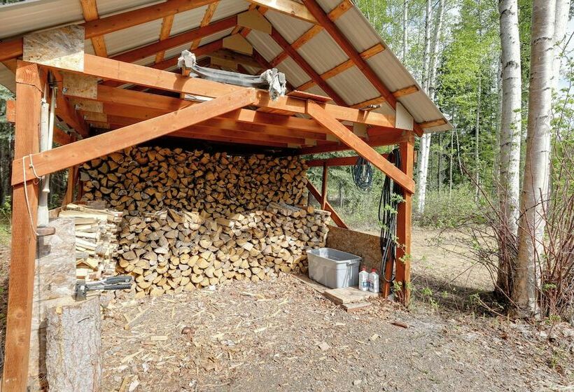 Riverside Log Cabin: On Site Aurora Viewing!