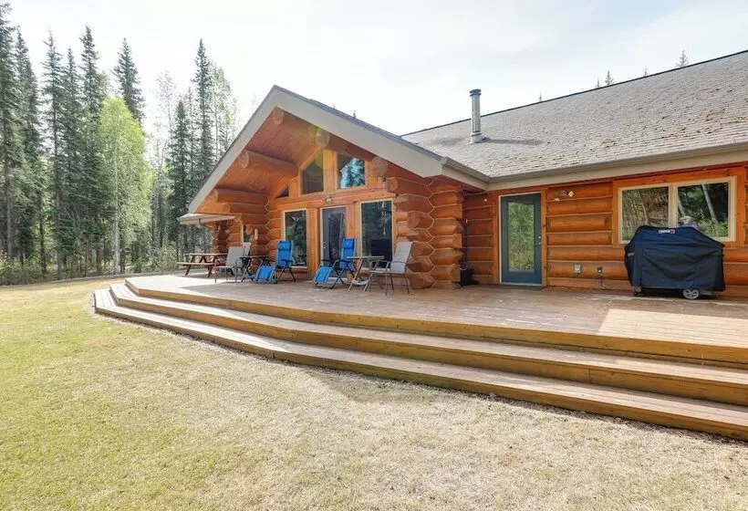 Riverside Log Cabin: On Site Aurora Viewing!