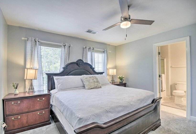 Waterfront Sunset Beach Escape W/ Dock & Golf View