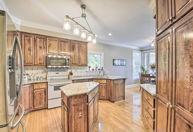 Waterfront Sunset Beach Escape W/ Dock & Golf View