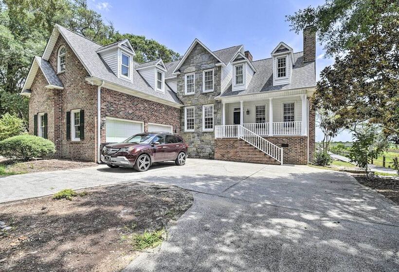 Waterfront Sunset Beach Escape W/ Dock & Golf View