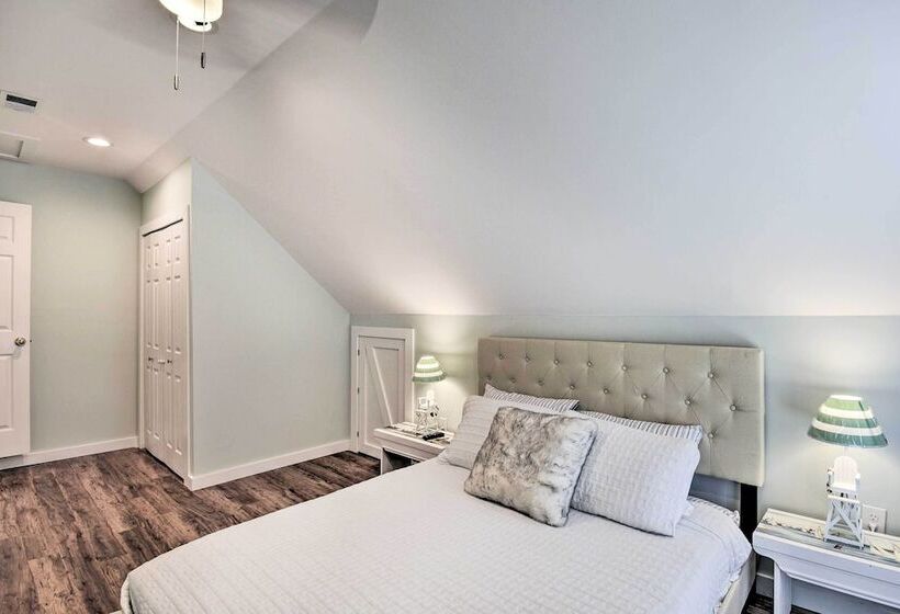 Waterfront Sunset Beach Escape W/ Dock & Golf View