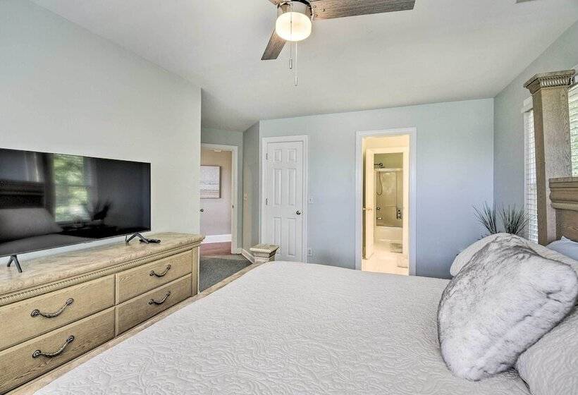 Waterfront Sunset Beach Escape W/ Dock & Golf View