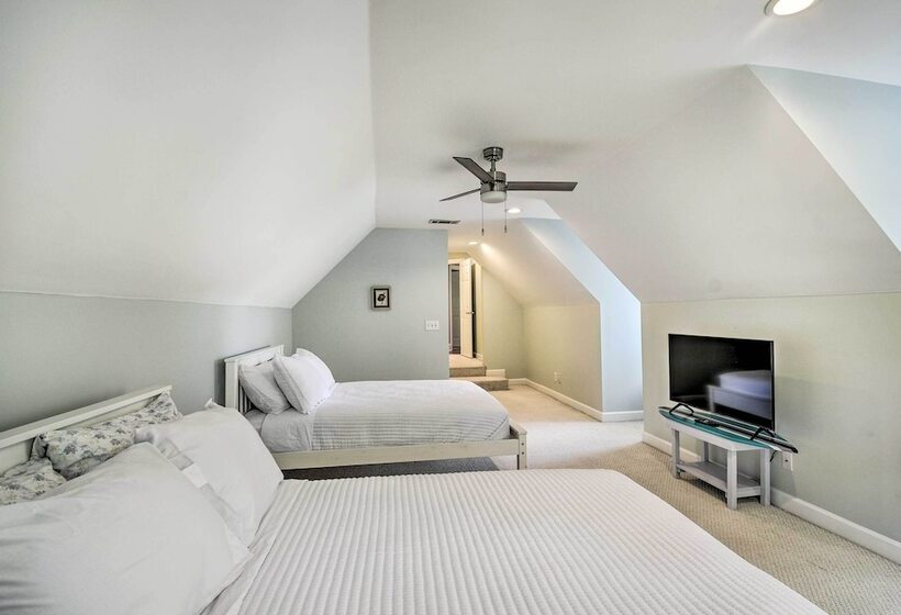 Waterfront Sunset Beach Escape W/ Dock & Golf View